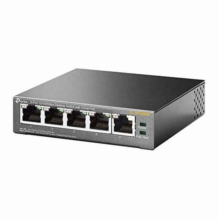 TP-Link TL-SF1005P Switch de bureau 5 ports 10/100 Mbps avec 4 ports PoE