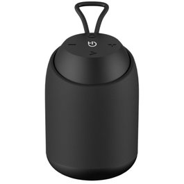 Hiditec SPBL10004 Enceinte Bluetooth Urban Rok M 5W IPX7 Portable 10 h Autonomie Noir
