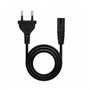 Nanocable 10.22.0402 Câble d'alimentation type Philip forme 8 noir 1.5 m