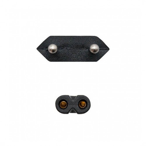 Nanocable 10.22.0402 Câble d'alimentation type Philip forme 8 noir 1.5 m