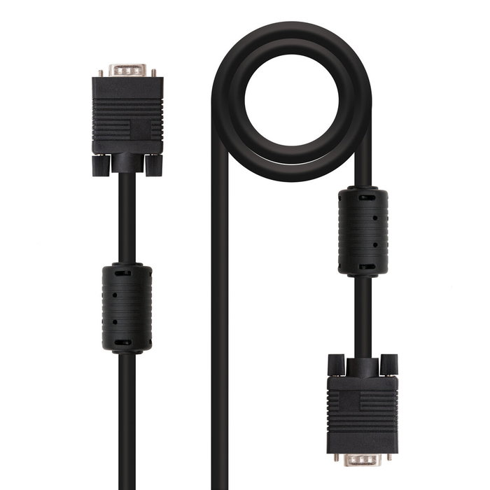 NANOCABLE Câble VGA 10.15.0115 Noir 15 m NANOCABLE Câble VGA 10.15.0115 Noir 15 m