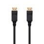 Nanocable 10.15.2303 Câble DisplayPort Mâle/Mâle 3 m Or 24K - Résolution 4K, Noir
