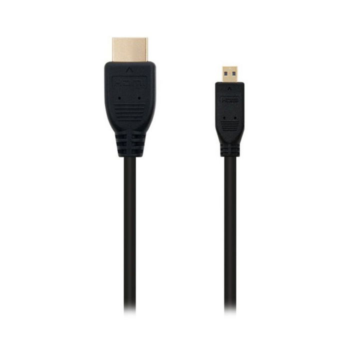 Câble HDMI vers Micro HDMI NANOCABLE 10.15.3501 Noir (0,8 m) Câble HDMI vers Micro HDMI NANOCABLE 10.15.3501 Noir (0,8 m)
