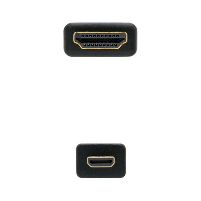 Câble HDMI vers Micro HDMI NANOCABLE 10.15.3501 Noir (0,8 m) Câble HDMI vers Micro HDMI NANOCABLE 10.15.3501 Noir (0,8 m)