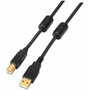 Nanocable Câble USB 2.0 A vers USB B, 3 m, Noir