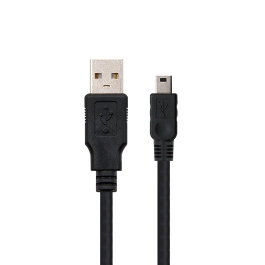 Nanocable Câble USB 2.0 A Mâle vers Mini USB 5 Broches Mâle pour Appareils Mobiles