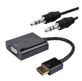 Nanocable Convertisseur HDMI vers VGA avec Audio 1920x1080 25 cm