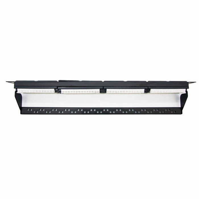 Nanocable Panel de brassage 24 ports RJ45 Cat.6 UTP 19" 1U Dual IDC Noir Nanocable Panel de brassage 24 ports RJ45 Cat.6 UTP 19" 1U Dual IDC Noir
