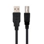 Nanocable Câble USB 2.0 A vers B Mâle, 4.5 mètres, Noir