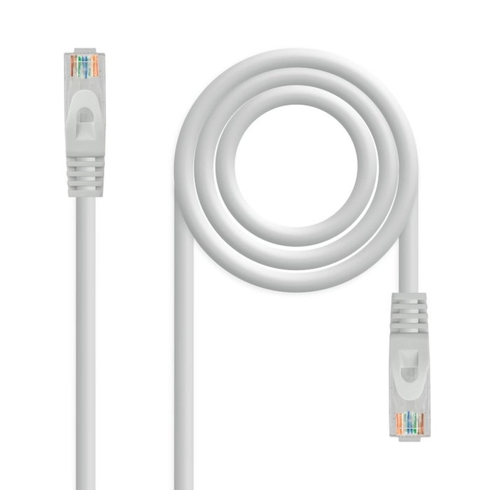 Nanocable 10.20.1800 Latiguillo RJ45 Cat.6A UTP LSZH 0.5m Gris Nanocable 10.20.1800 Latiguillo RJ45 Cat.6A UTP LSZH 0.5m Gris