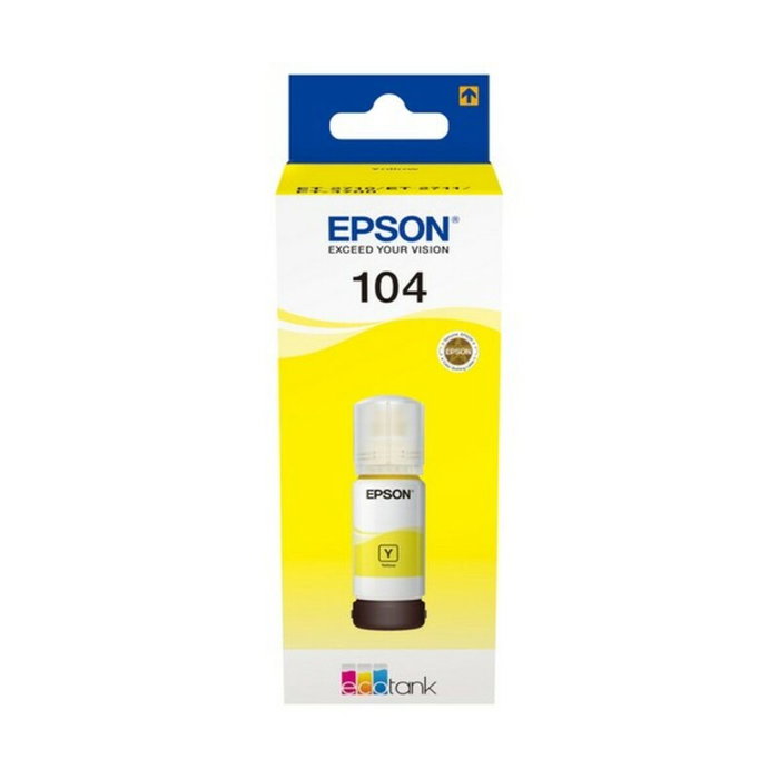 Epson Kit de Remplissage d'Encre EcoTank 104 Cyan (C13T00P240) 65ml Epson Kit de Remplissage d'Encre EcoTank 104 Cyan (C13T00P240) 65ml