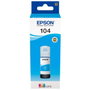 Epson Kit de Remplissage d'Encre EcoTank 104 Cyan (C13T00P240) 65ml