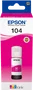 Epson EcoTank 104 Magenta 65 ml (C13T00P340) Impression Jet d'encre