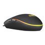 Mars Gaming MMG Souris Gamer Optique 3200 DPI, RGB Flow, Switches Huano, Noir, USB