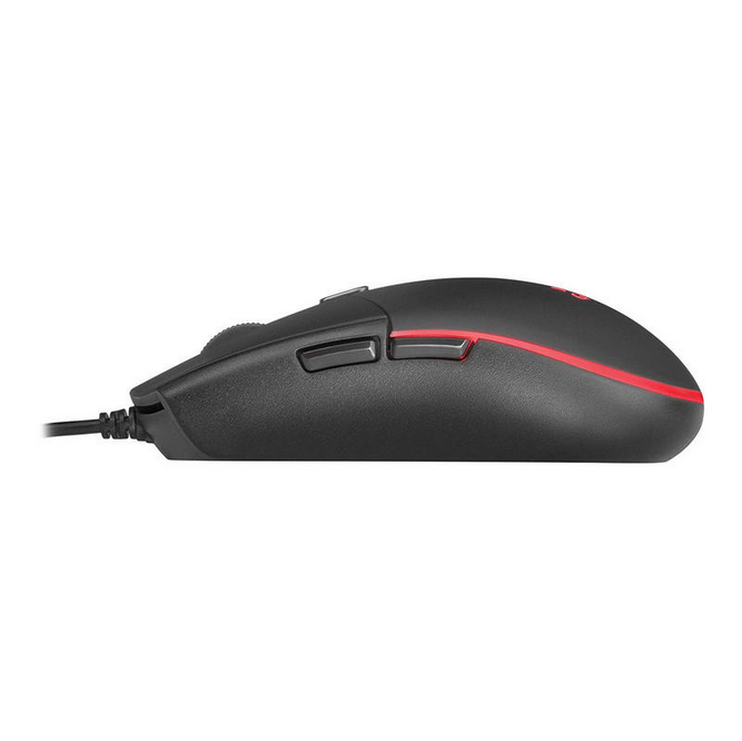 Mars Gaming MMG Souris Gamer Optique 3200 DPI, RGB Flow, Switches Huano, Noir, USB