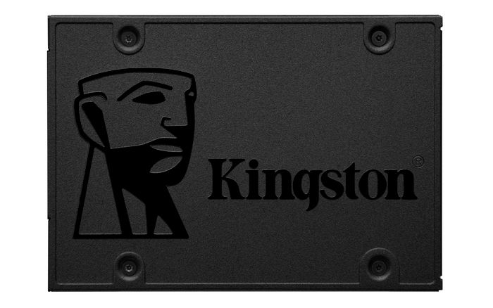 Kingston A400 SSD 960GB 2.5" SATA III, TLC NAND - Disque SSD interne pour un démarrage et des transferts ultra-rapides Kingston A400 SSD 960GB 2.5" SATA III, TLC NAND - Disque SSD interne pour un démarrage et des transferts ultra-rapides