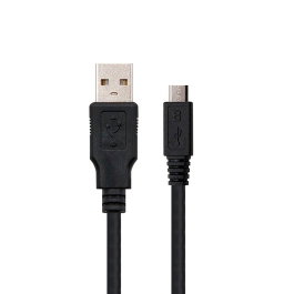 Nanocable Câble USB 2.0 A vers Micro USB 0,8 mètre Noir