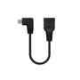 Nanocable Câble OTG USB 2.0 A Micro-B vers USB-A Femelle 15 cm Noir