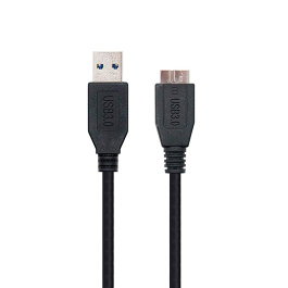 Câble USB 3.0 A vers Micro USB B NANOCABLE 10.01.110-BK