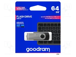 GOODRAM Clé USB 64GB USB 3.2 Gen 1 Noir