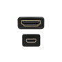 Câble Micro HDMI NANOCABLE 10.15.3502 1,8 m Noir