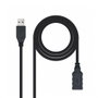 Nanocable Câble USB 3.0 A mâle vers A femelle 2 mètres Noir Réf. 10.01.0902-BK