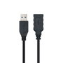 Nanocable Câble USB 3.0 A mâle vers A femelle 2 mètres Noir Réf. 10.01.0902-BK