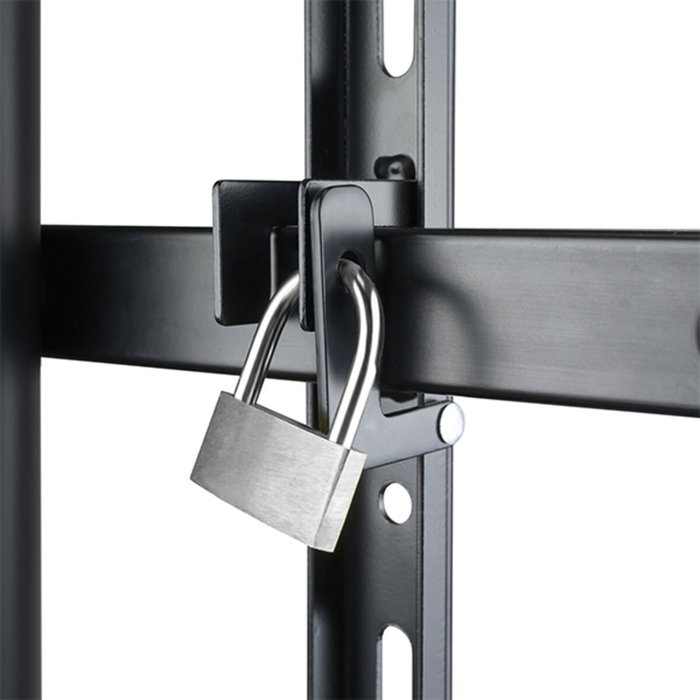 Support de TV fixe TooQ FS20200M-B 60" - 105" 100 Kg Noir Roues Support de TV fixe TooQ FS20200M-B 60" - 105" 100 Kg Noir Roues