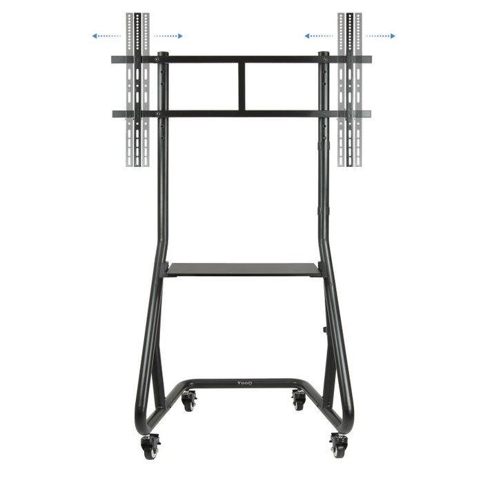Tooq Support au sol avec roulettes FS20200 - B pour écrans 60" à 105", capacité 100 kg, noir Tooq Support au sol avec roulettes FS20200 - B pour écrans 60" à 105", capacité 100 kg, noir