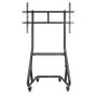 Tooq Support au sol avec roulettes FS20200 - B pour écrans 60" à 105", capacité 100 kg, noir