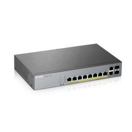 Zyxel GS1350-12HP Switch 12 Ports Gigabit PoE 130W Géré pour Surveillance