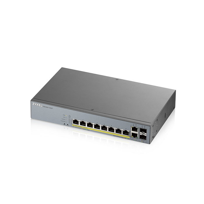 Zyxel GS1350-12HP Switch 12 Ports Gigabit PoE 130W Géré pour Surveillance