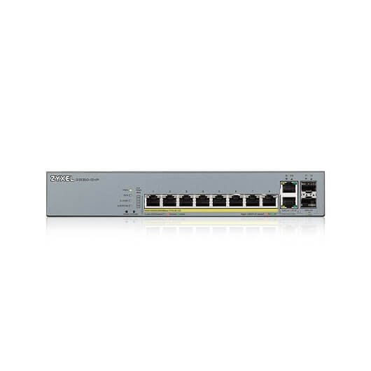 Zyxel GS1350-12HP Switch 12 Ports Gigabit PoE 130W Géré pour Surveillance