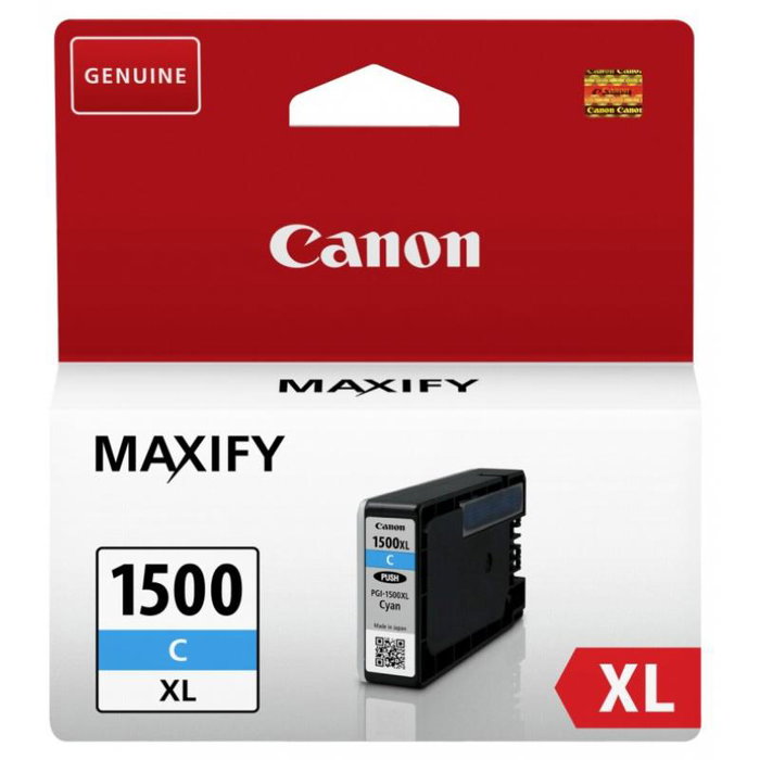 Canon PGI-1500 XL Cyan Cartouche d'encre originale (9193B001)