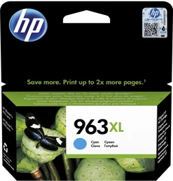 HP 963 XL Cartouche d'encre Cyan Grande Capacité