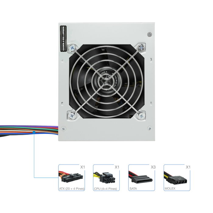 TooQ Ecopower II TQEP-500S 500W SFX TooQ Ecopower II TQEP-500S 500W SFX