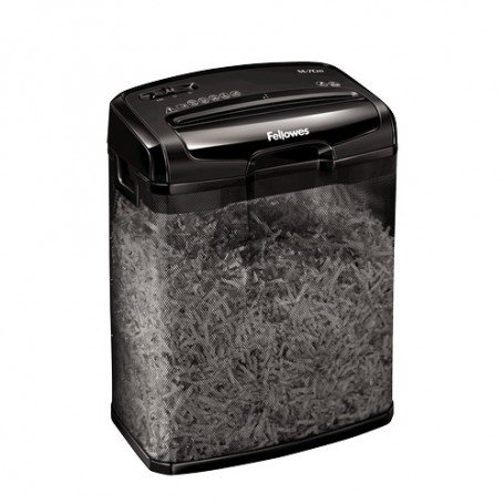 Fellowes Destructrice de Papier M-7CM, Coupe en Particules 4x35mm, Capacité 13L, 7 Feuilles, Noir Fellowes Destructrice de Papier M-7CM, Coupe en Particules 4x35mm, Capacité 13L, 7 Feuilles, Noir