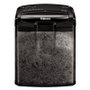 Fellowes Destructrice de Papier M-7CM, Coupe en Particules 4x35mm, Capacité 13L, 7 Feuilles, Noir