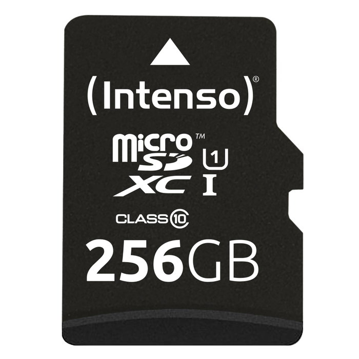 Intenso Carte mémoire Micro SDXC UHS-I Premium 256 Go avec adaptateur Intenso Carte mémoire Micro SDXC UHS-I Premium 256 Go avec adaptateur