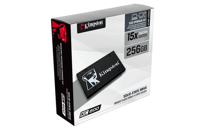 Kingston KC600 256 Go SSD 2,5 pouces SATA Kingston KC600 256 Go SSD 2,5 pouces SATA