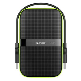 Silicon Power Armor A60 Disque Dur Externe 4TB 2.5" USB 3.1 Résistant aux Chocs et à l'Eau