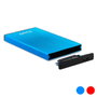 TooQ TQE-2527R Boîtier pour disque dur 2,5 pouces, Rouge
