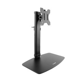 Tooq Support Moniteur Bureau pour Écran 17 à 27 Pouces, VESA 75x75 et 100x100, Hauteur Réglable, Charge Max 6 kg