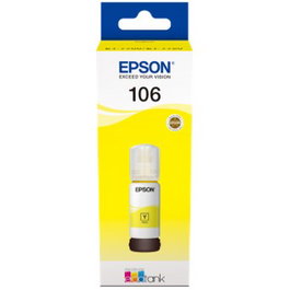 Epson Cartouche d'encre 106 C13T00R440 Jaune pour EcoTank ET-7700 / ET-7750