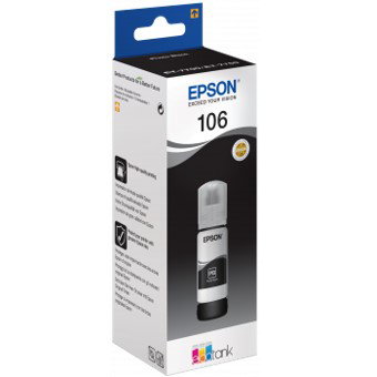 Epson C13T00R140 106 Cartouche d'encre Ecotank Noir pour ET-7700 / ET-7750 Epson C13T00R140 106 Cartouche d'encre Ecotank Noir pour ET-7700 / ET-7750