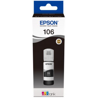 Epson C13T00R140 106 Cartouche d'encre Ecotank Noir pour ET-7700 / ET-7750 Epson C13T00R140 106 Cartouche d'encre Ecotank Noir pour ET-7700 / ET-7750
