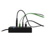 Ewent EW1137 Concentrateur USB Type-C 4 Ports USB 3.2 Gen1 Hub Multiprise Noir