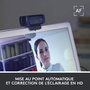 Logitech C920 Webcam Full HD 1080p/30 fps avec Vidéoconférence Skype et Optique Carl Zeiss - Résolution HD 720p - Mise au Point Automatique - Audio Stéréo