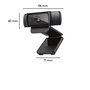 Logitech C920 Webcam Full HD 1080p/30 fps avec Vidéoconférence Skype et Optique Carl Zeiss - Résolution HD 720p - Mise au Point Automatique - Audio Stéréo
