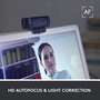 Logitech C920 Webcam Full HD 1080p/30 fps avec Vidéoconférence Skype et Optique Carl Zeiss - Résolution HD 720p - Mise au Point Automatique - Audio Stéréo